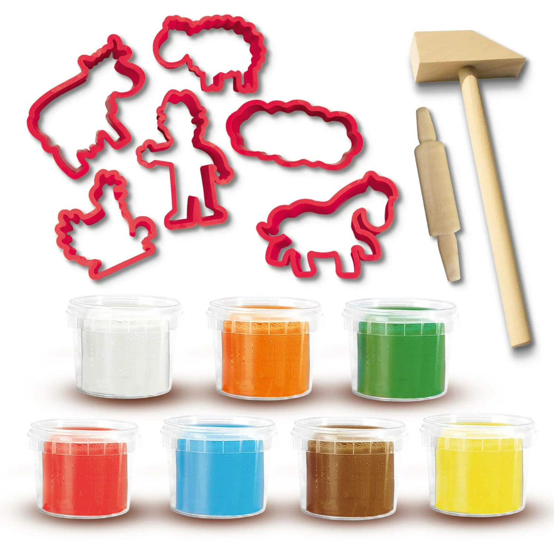 SES CREATIVE My first - Knet-Megaset mit Werkzeugen*Kinder Malen & Kneten