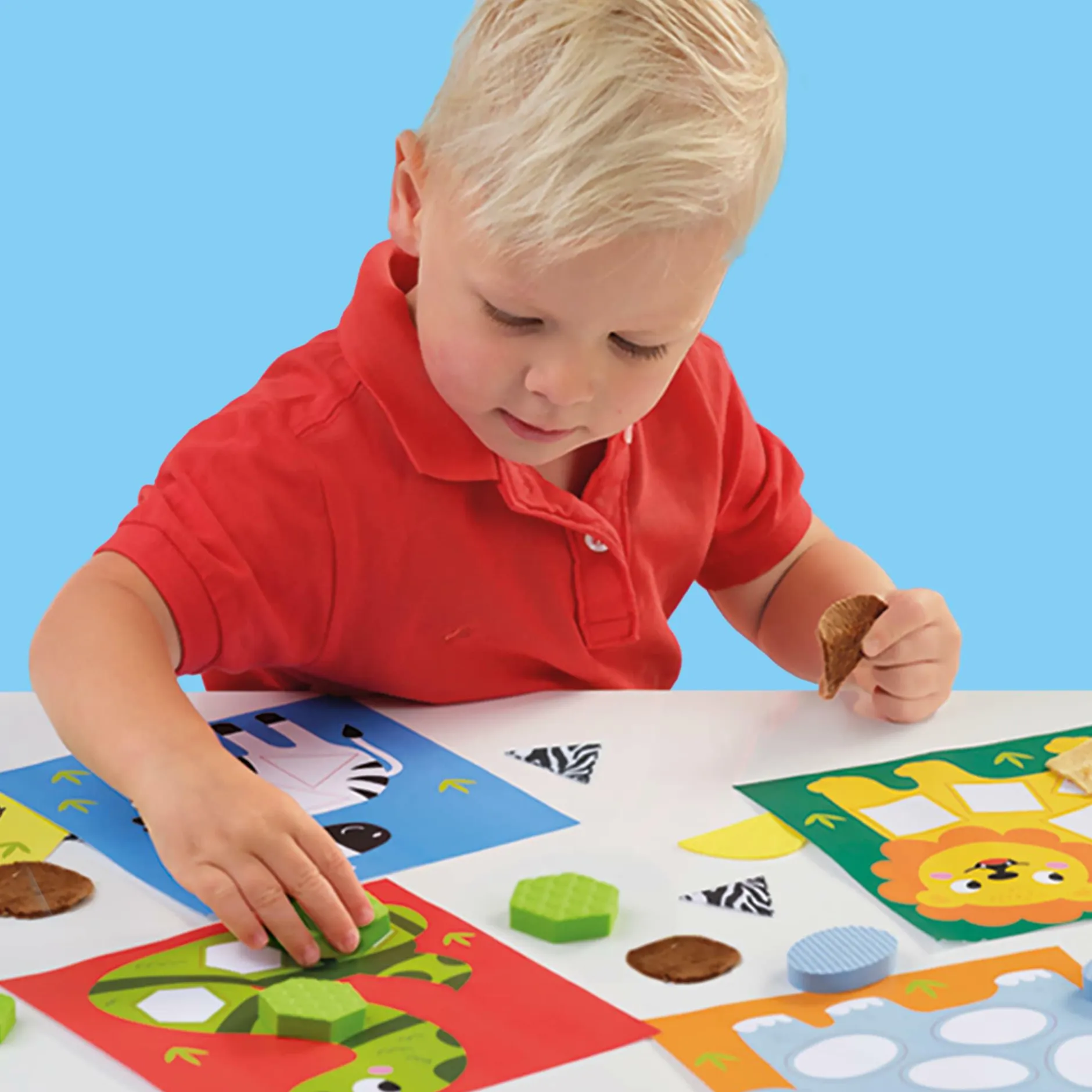 SES CREATIVE My first - Sensory Mosaik Karten*Kinder Lernspielzeug|Holzspielzeug