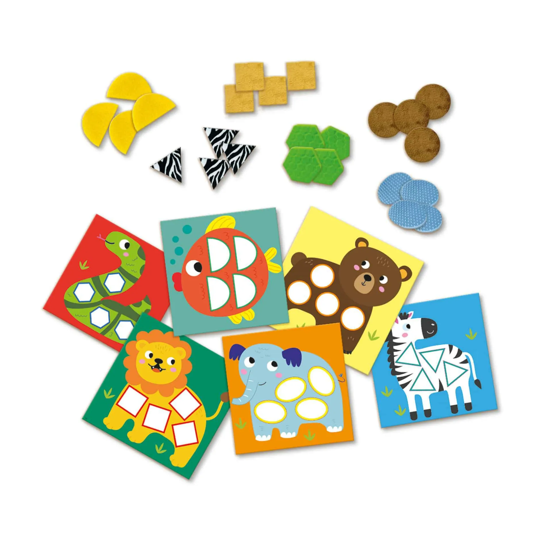 SES CREATIVE My first - Sensory Mosaik Karten*Kinder Lernspielzeug|Holzspielzeug