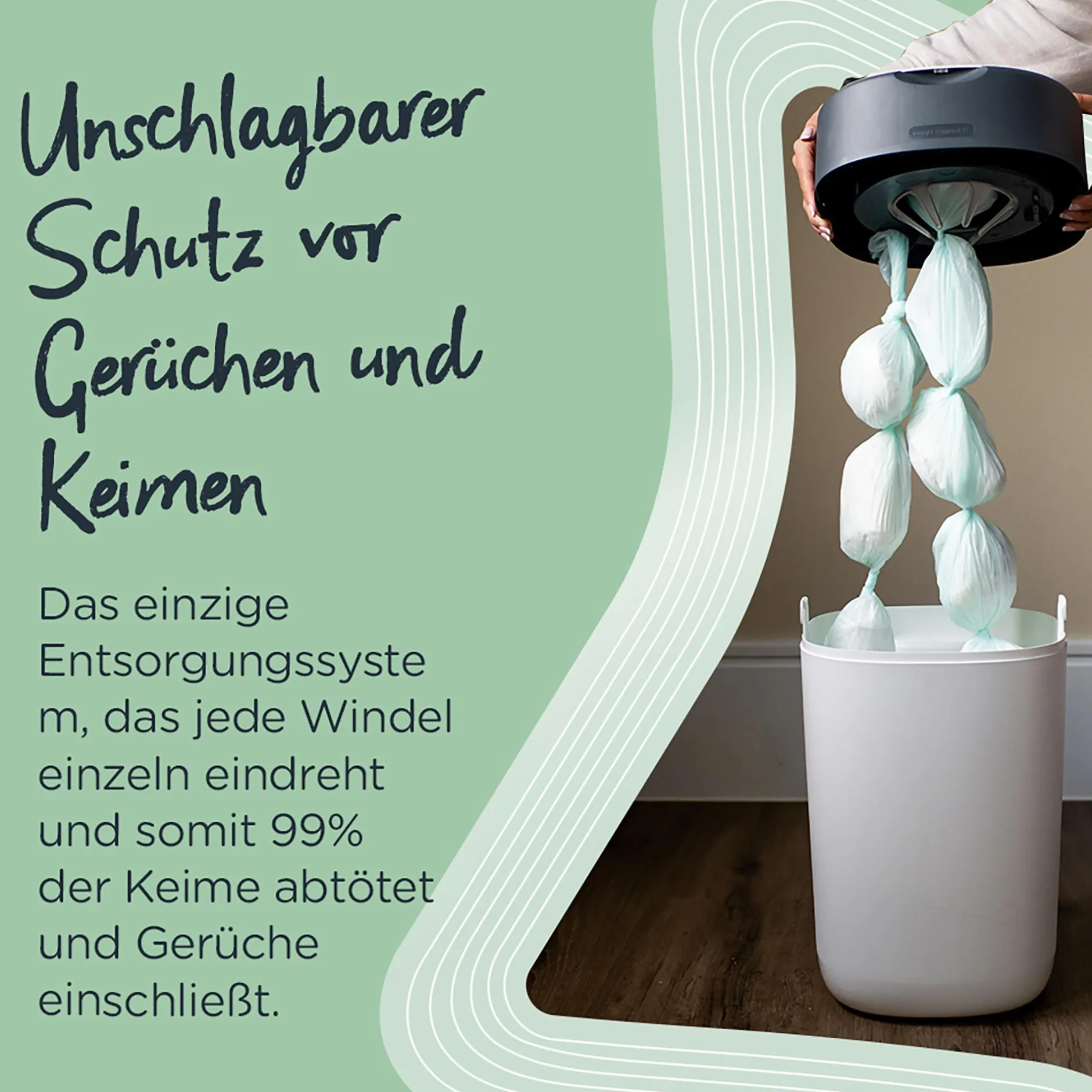 tommee tippee Nachfüllkassette Twist & Click* Windeleimer