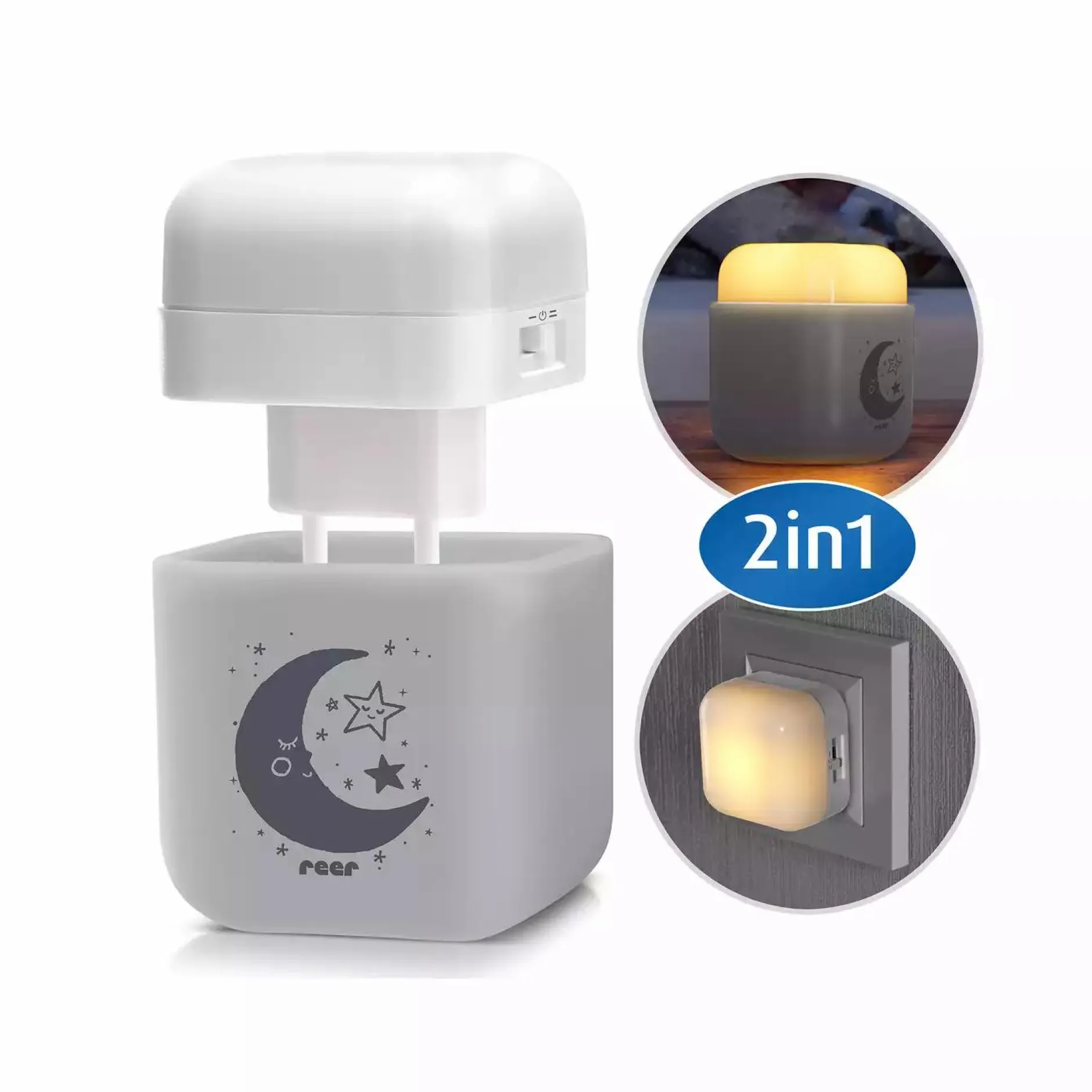 reer Nachtlicht 2in1 SleepLight Mond* Nachtlichter
