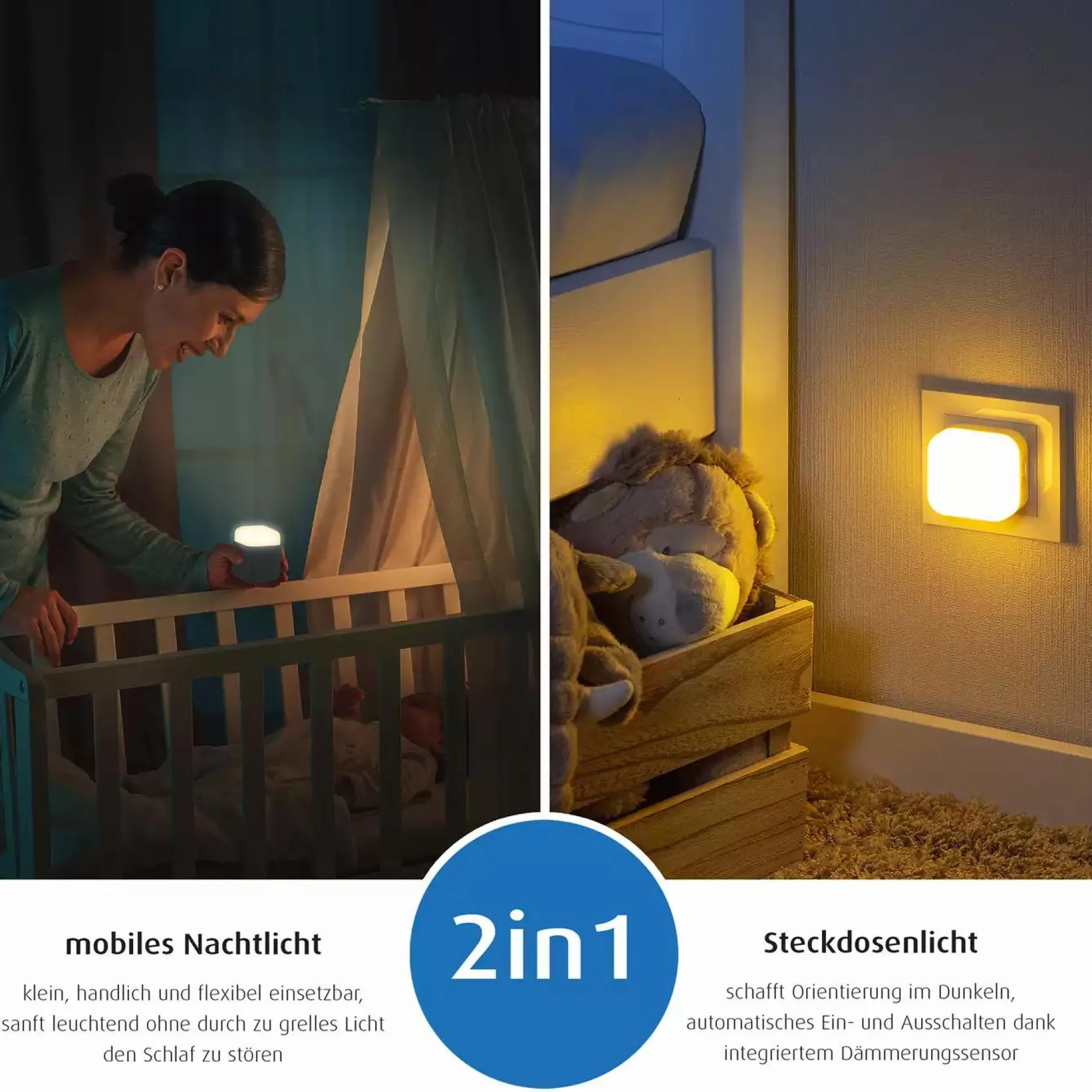 reer Nachtlicht 2in1 SleepLight Mond* Nachtlichter