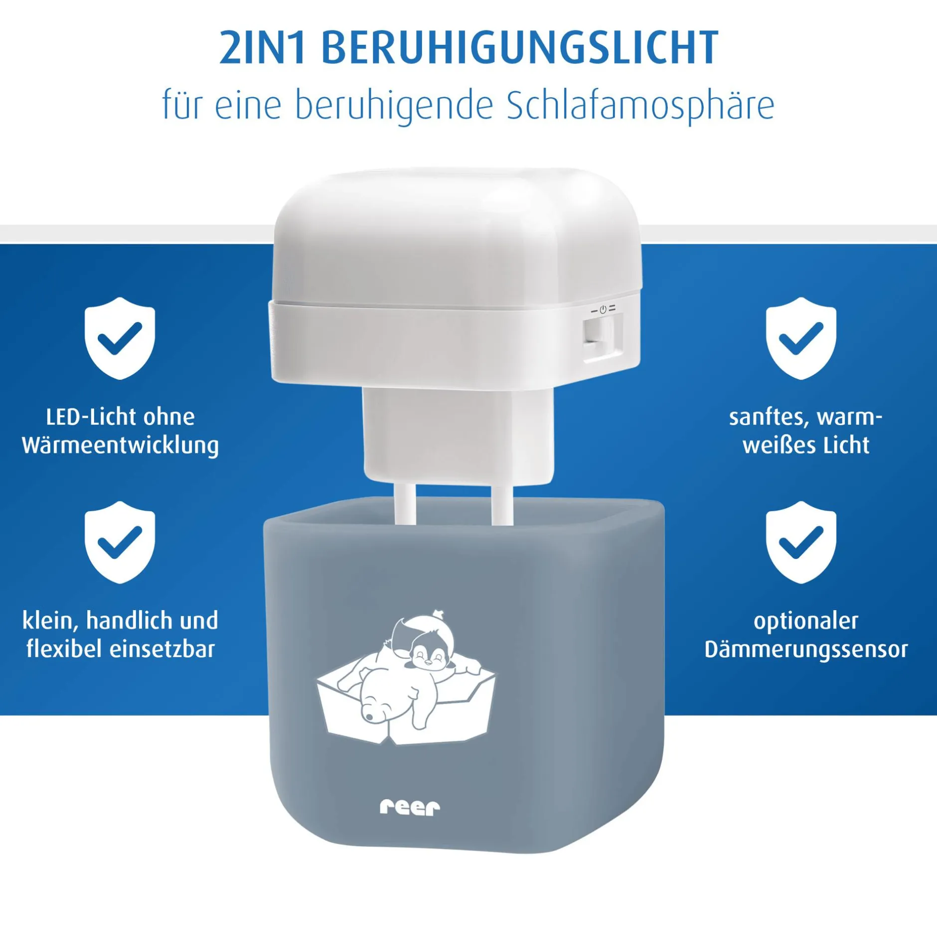 reer Nachtlicht 2in1 SleepLight Eisbär* Nachtlichter