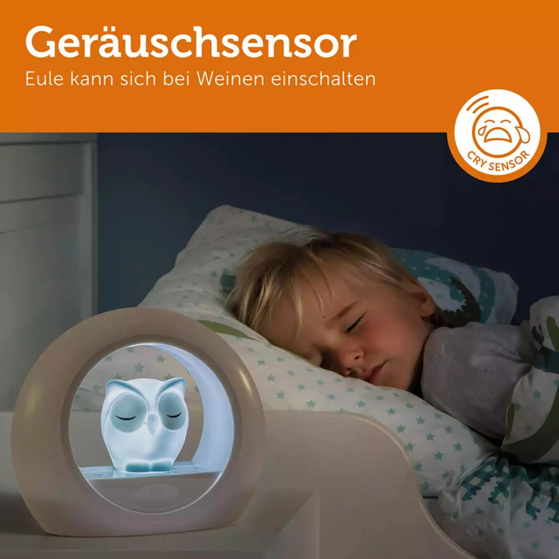 ZAZU Nachtlicht Lou die Eule* Nachtlichter|Spieluhren