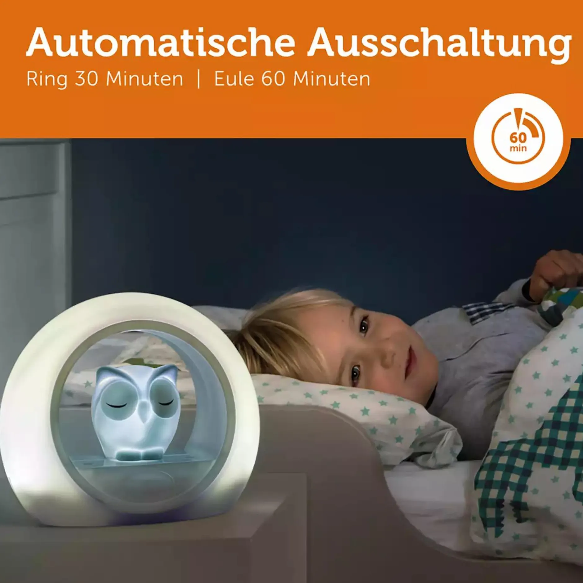 ZAZU Nachtlicht Lou die Eule* Nachtlichter|Spieluhren