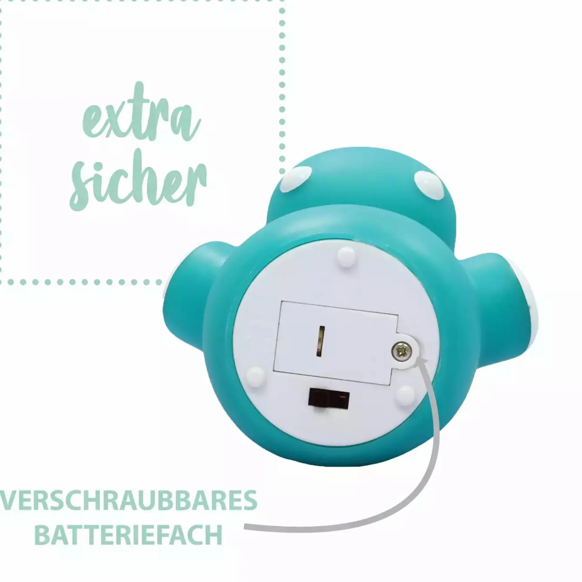 lumilu Nachtlicht Mini Zoo Nilpferd* Nachtlichter|Spieluhren
