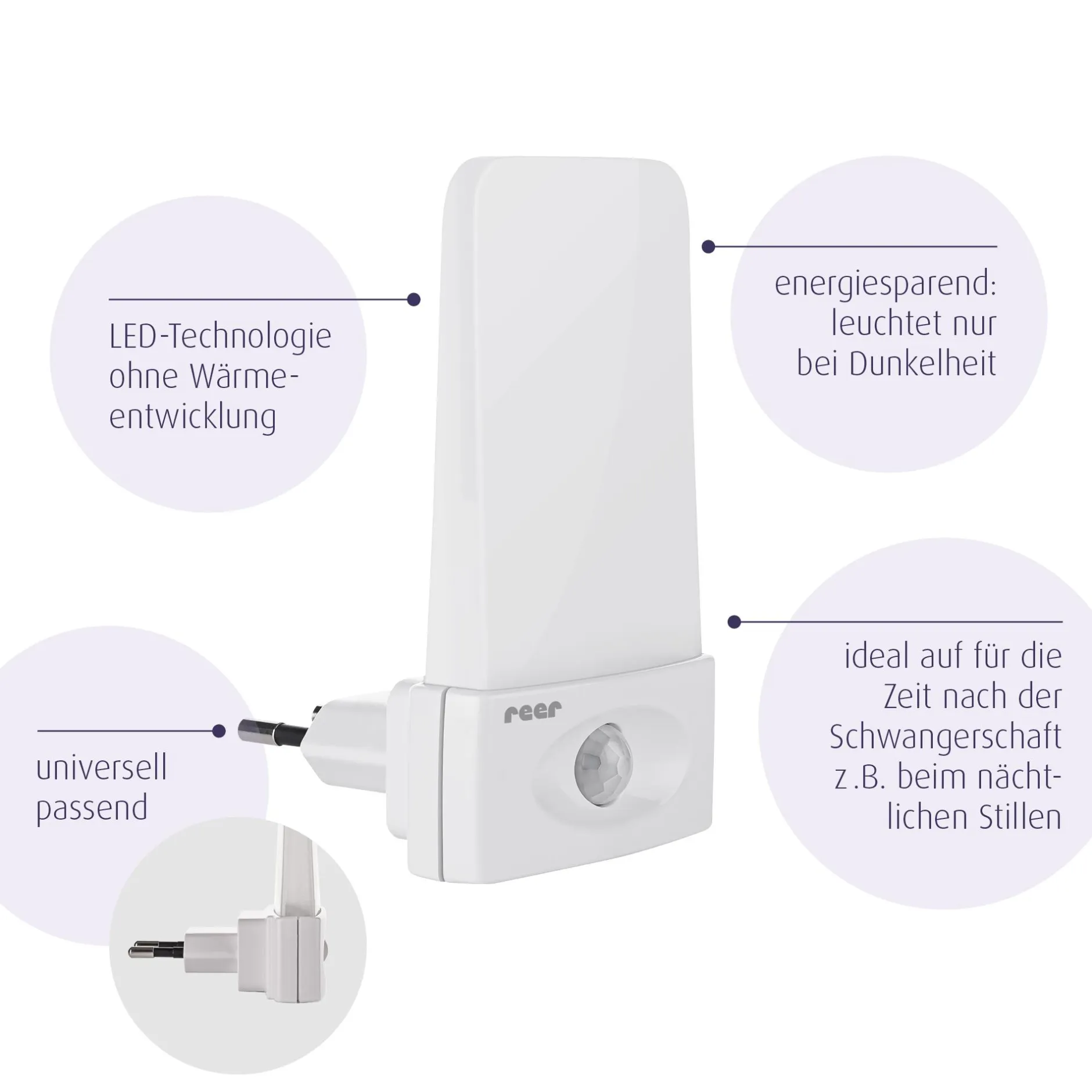 reer mama Nachtlicht mit Bewegungssensor* Nachtlichter