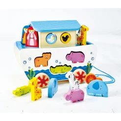 Hape Nachzieh-Arche*Kinder Holzspielzeug