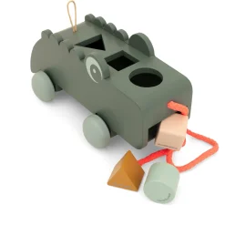 done by deer Nachziehtier Croco*Kinder Holzspielzeug