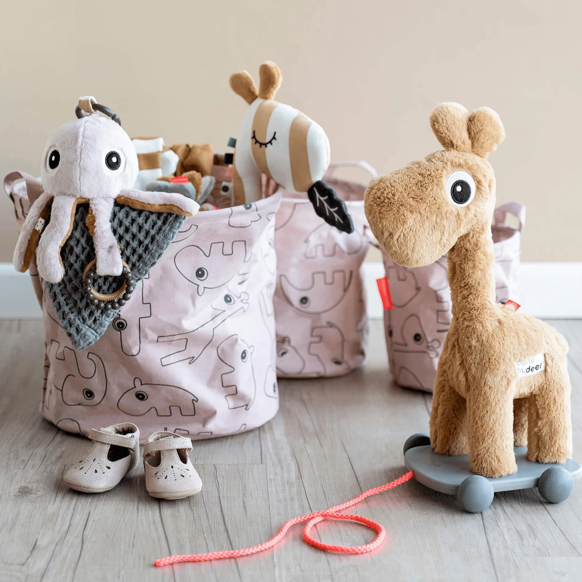 done by deer Nachziehtier Raffi*Kinder Holzspielzeug|Kuscheltiere