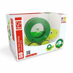 Hape Nachziehtier Schildkröte Tito*Kinder Holzspielzeug