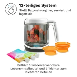 babybrezza Nahrungszubereiter Food Maker Deluxe* Babykostwärmer