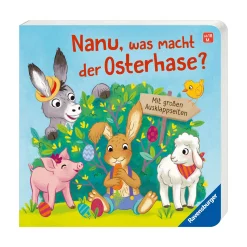 Ravensburger Nanu, was macht der Osterhase?*Kinder Kinderbücher|Spielzeug Ab 2 Jahre