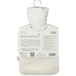 GRu00dcNSPECHT Naturkautschuk Wärmflasche klein mit Bio-Bezug* Hausapotheke