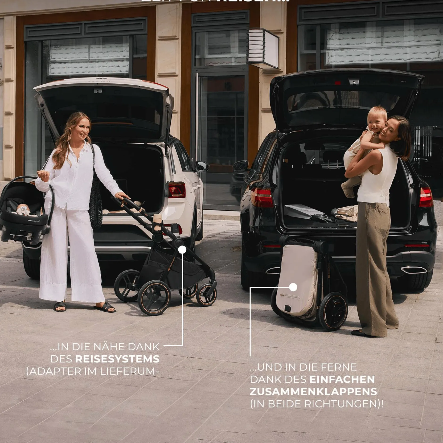 Kinderkraft NEA 2.0 Deep Grey*Kinder Kombi-Kinderwagen
