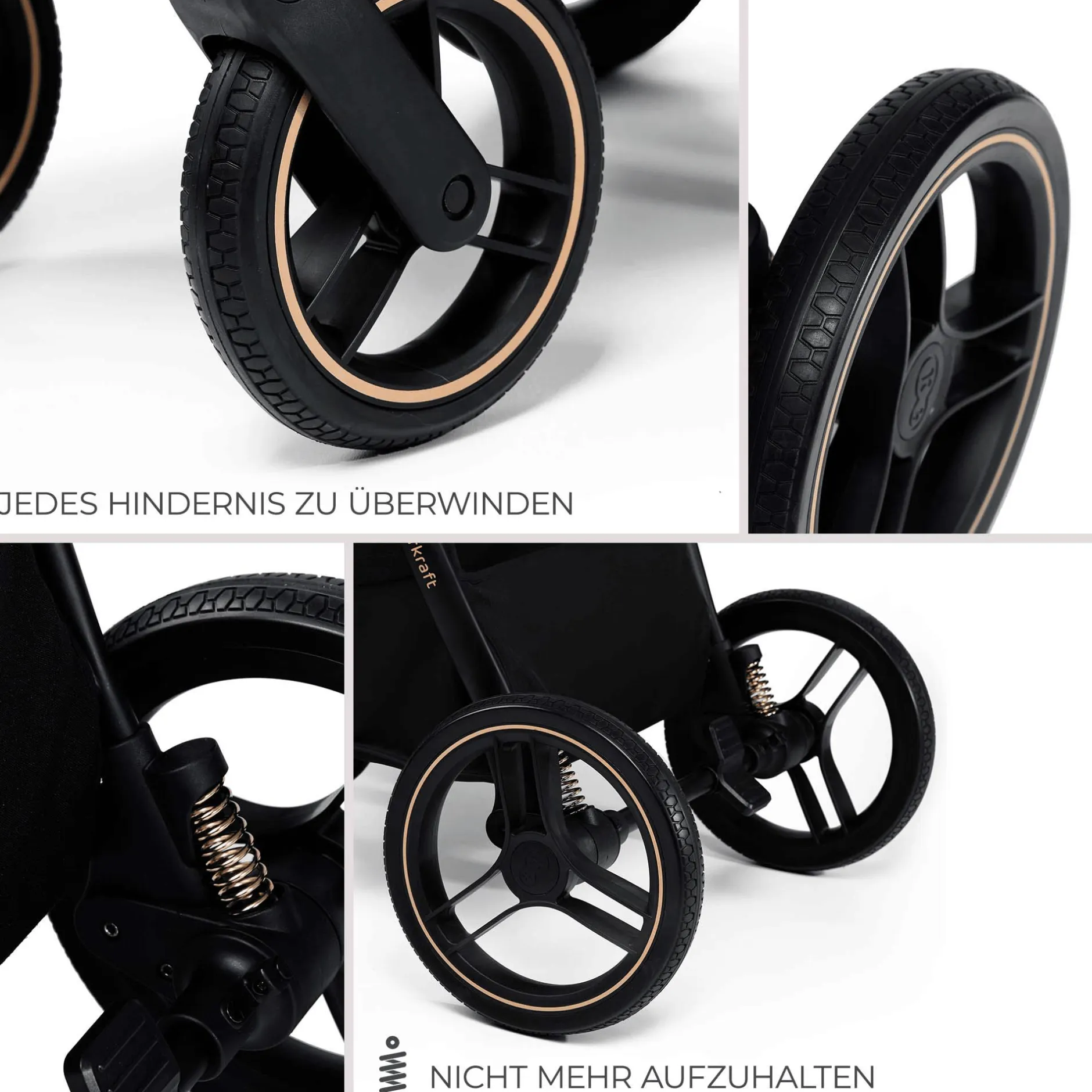 Kinderkraft NEA 2.0 Midnight Black*Kinder Kombi-Kinderwagen