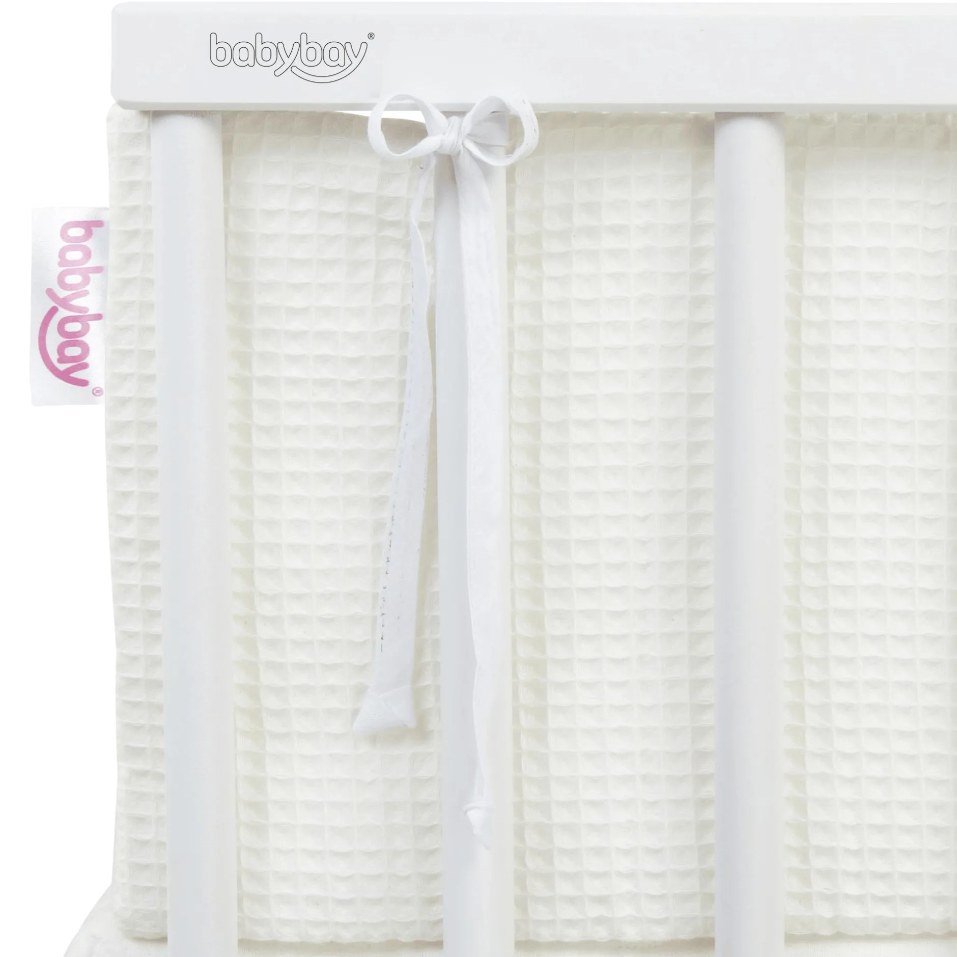 babybay Nestchen Waffelpiqué Ivory* Bettausstattung