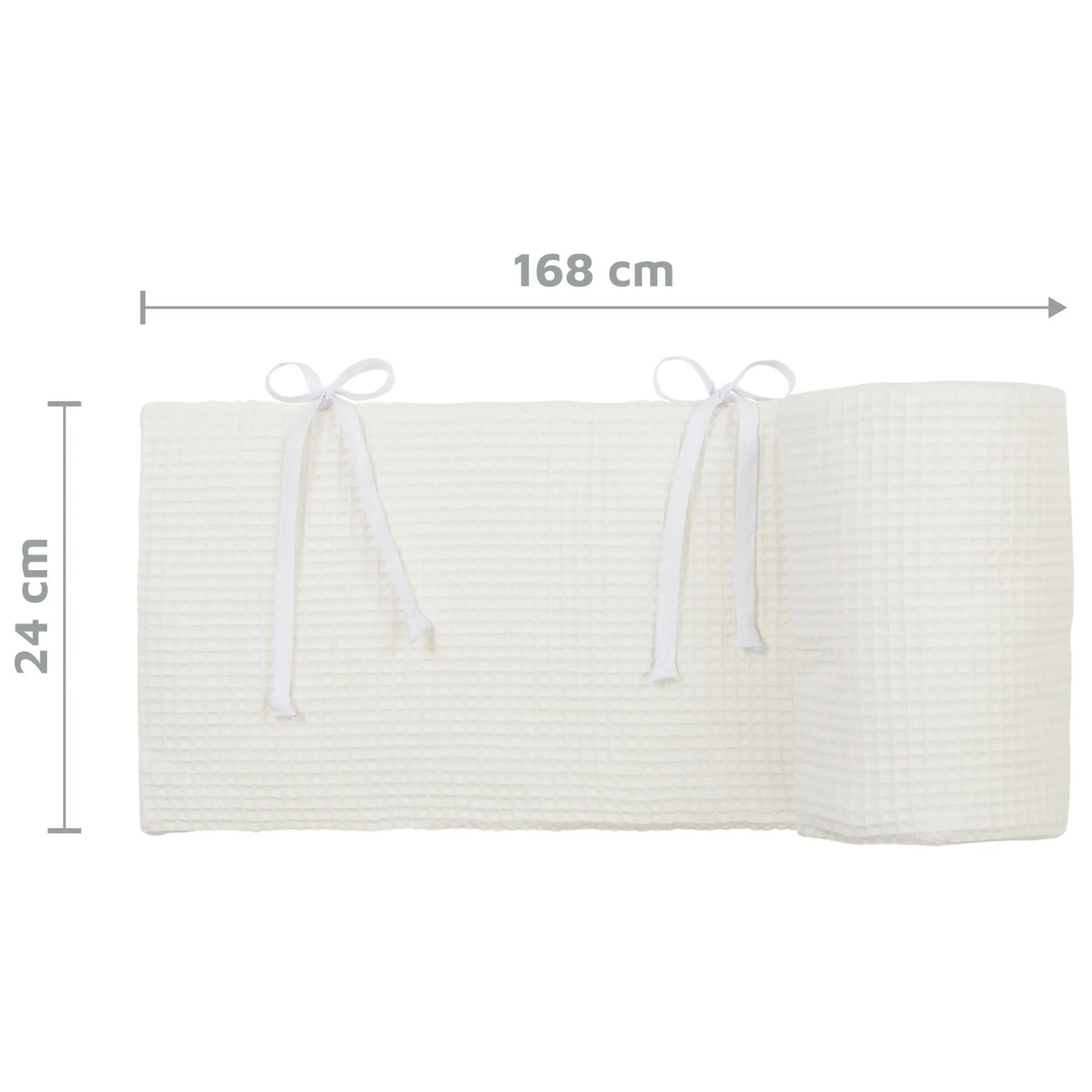 babybay Nestchen Waffelpiqué Ivory* Bettausstattung