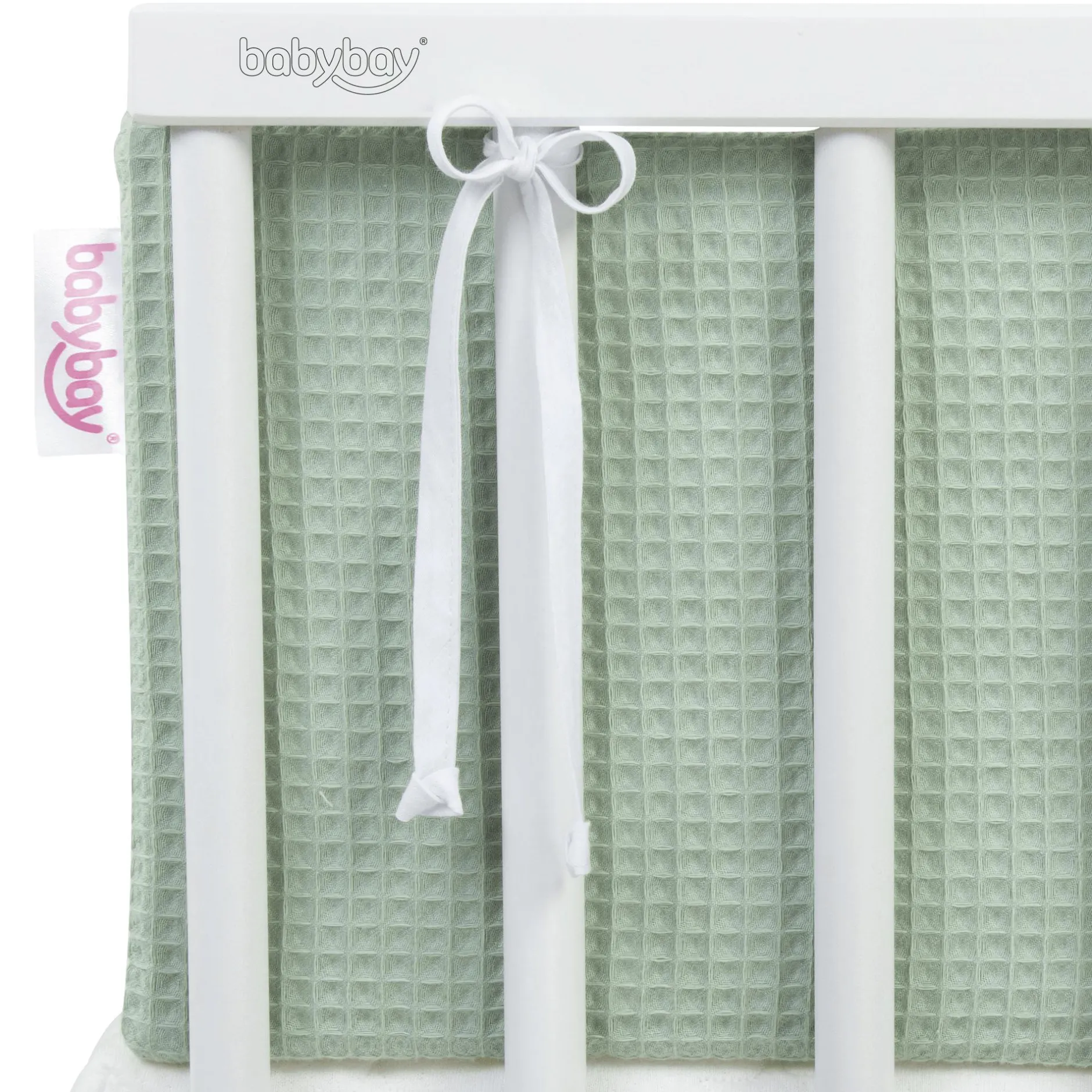 babybay Nestchen Waffelpiqué Jade* Bettausstattung