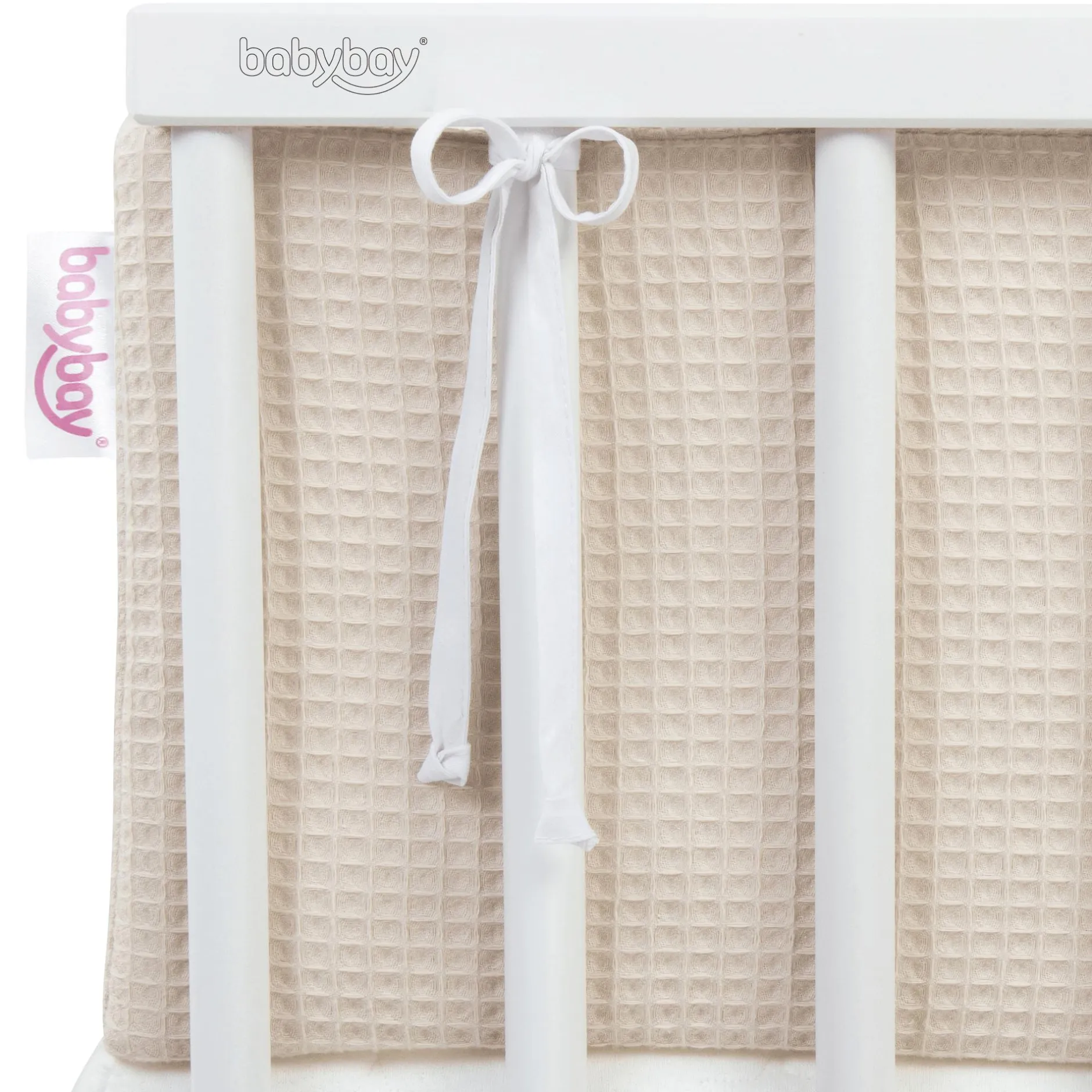 babybay Nestchen Waffelpiqué Sand* Bettausstattung