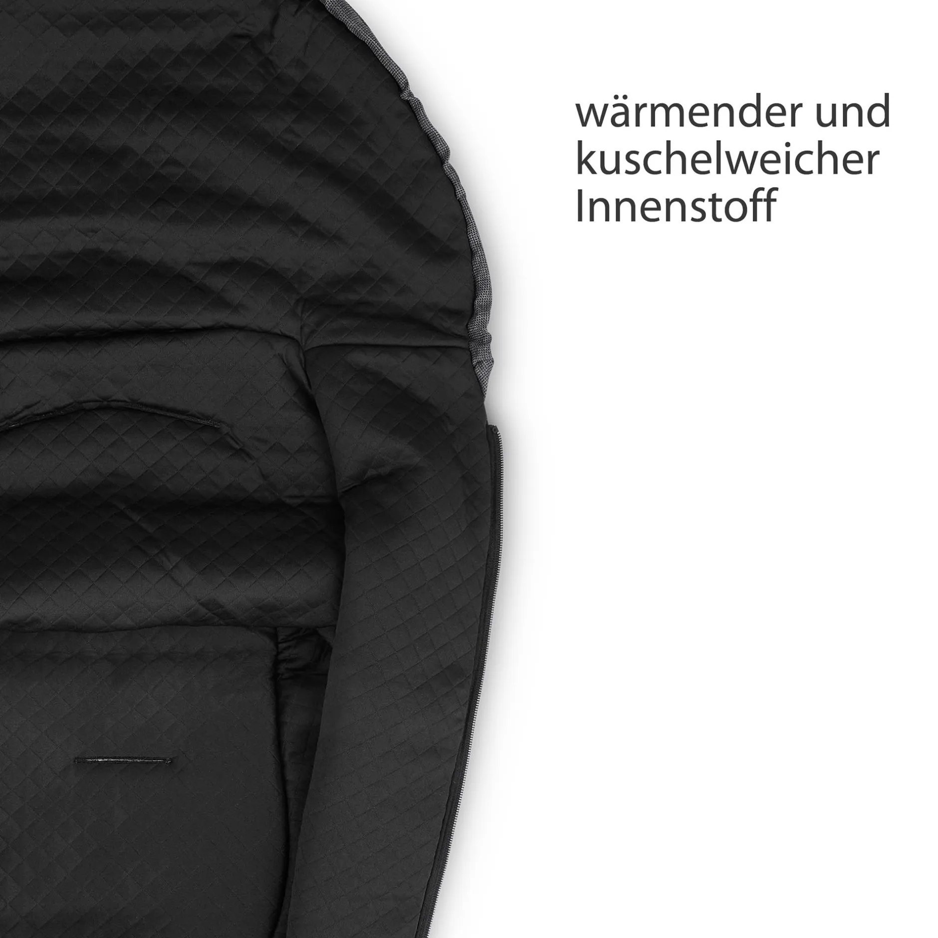ABC DESIGN Neugeborenen Fußsack Diamond Edition Asphalt*Kinder Kinderwagen Zubehör|Kindersitz Zubehör