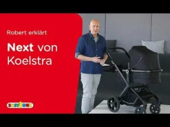 KOeLSTRA NEXT Dark Grey Melange*Kinder Kombi-Kinderwagen