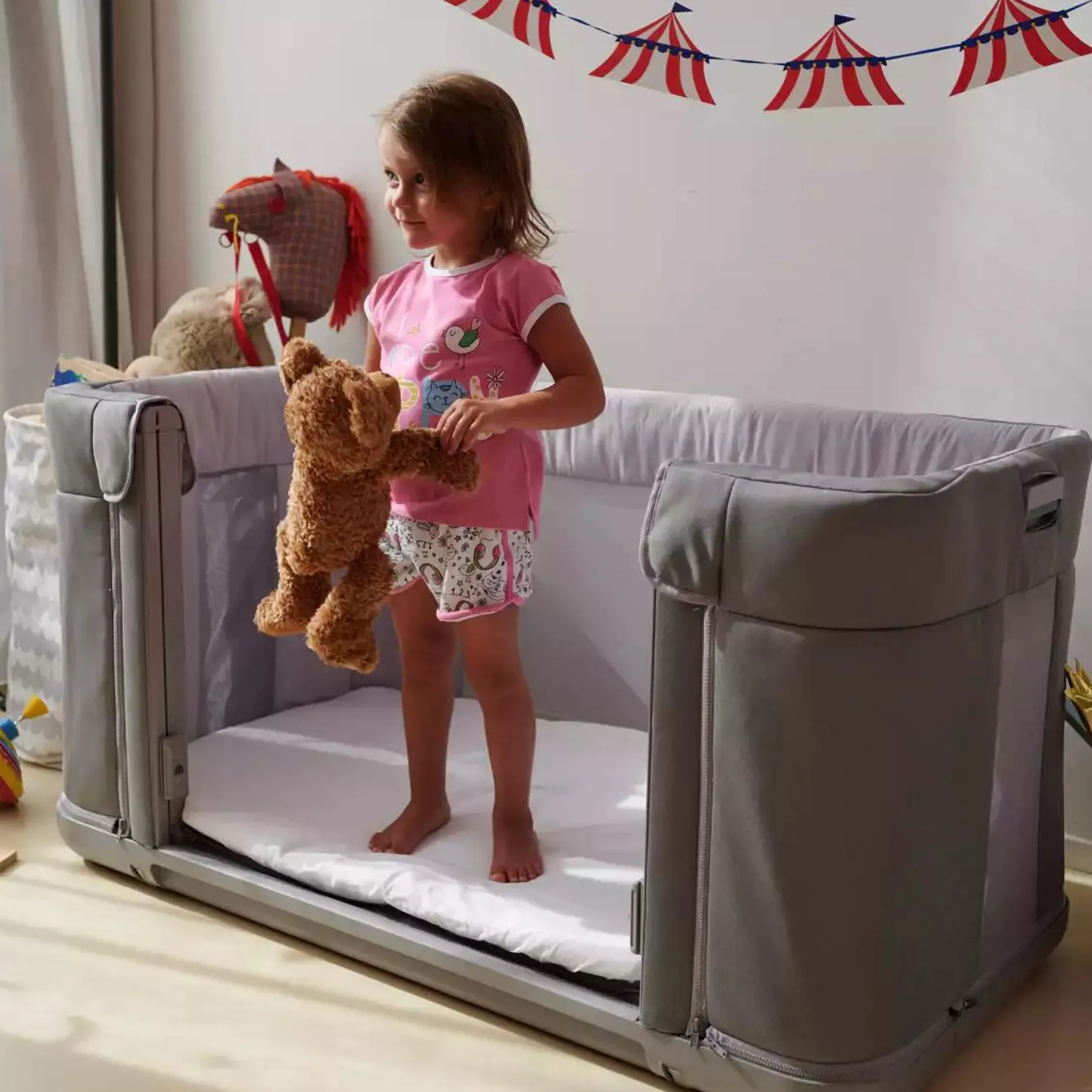 chicco Next2Me Forever Moon Grey* Babybetten