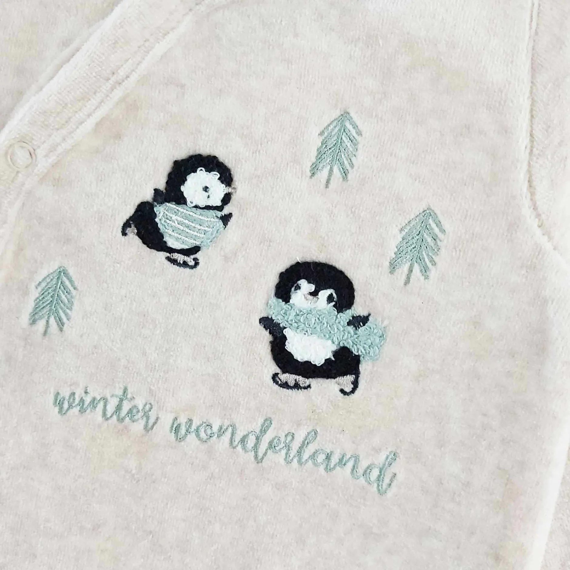 LITTLE ONE Nicki-Schlafanzug Pinguine* Schlafanzüge
