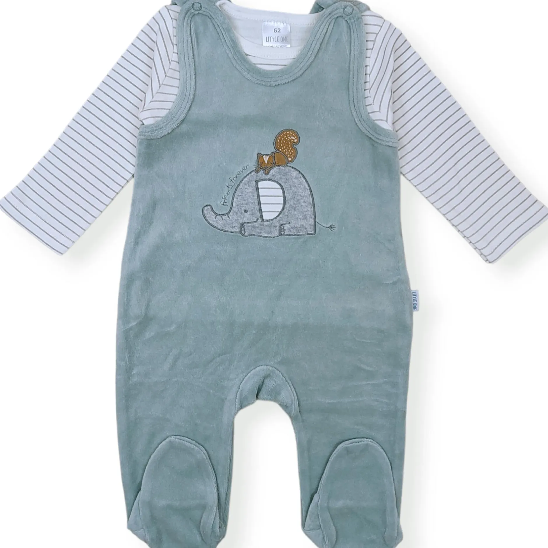 LITTLE ONE Nicky Strampler Elefant* Strampler