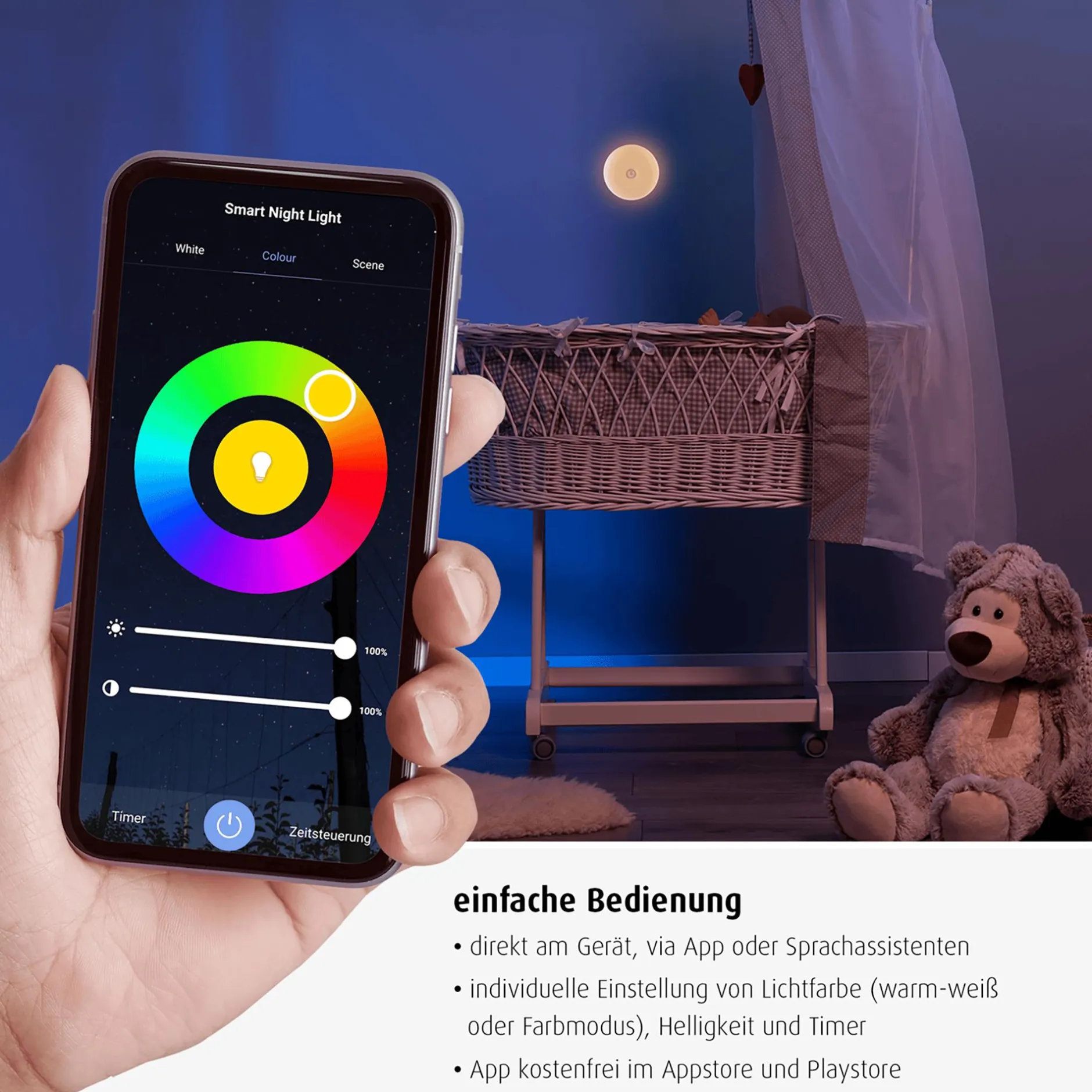 reer NightGuide SmartLight mit Bewegungssensor* Nachtlichter