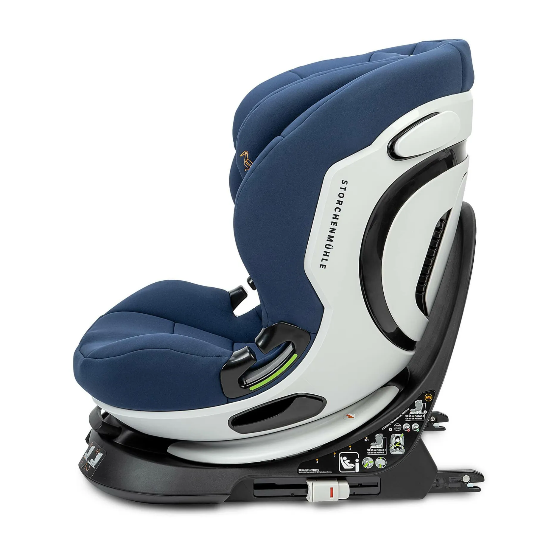 Storchenmu00fchle Niki Kid Iris*Kinder Kindersitze Isofix|Kindersitze 9-36 Kg, Gruppe 1/2/3