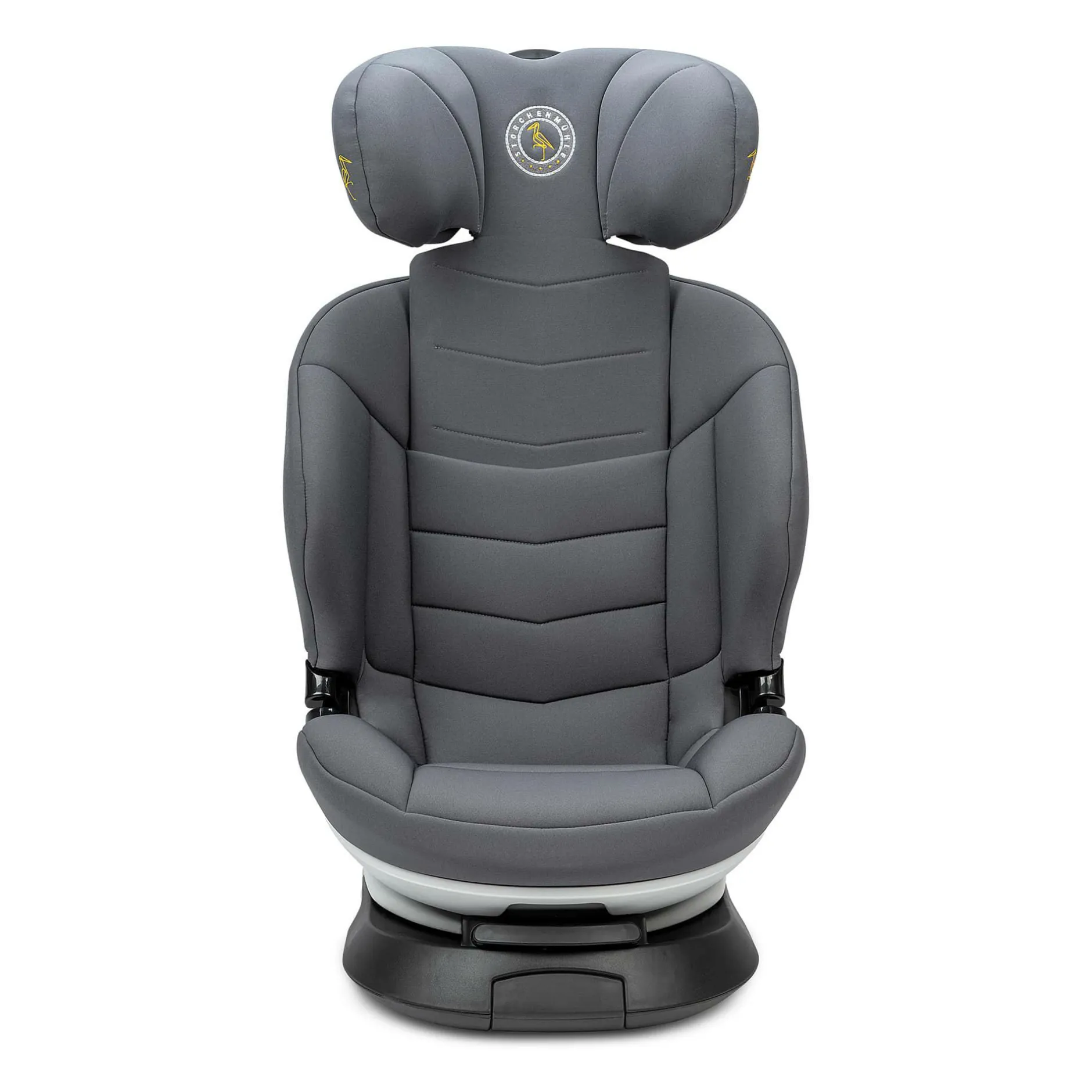 Storchenmu00fchle Niki Next Asphalt*Kinder Kindersitze Isofix|Kindersitze 15-36 Kg, Gruppe 2/3