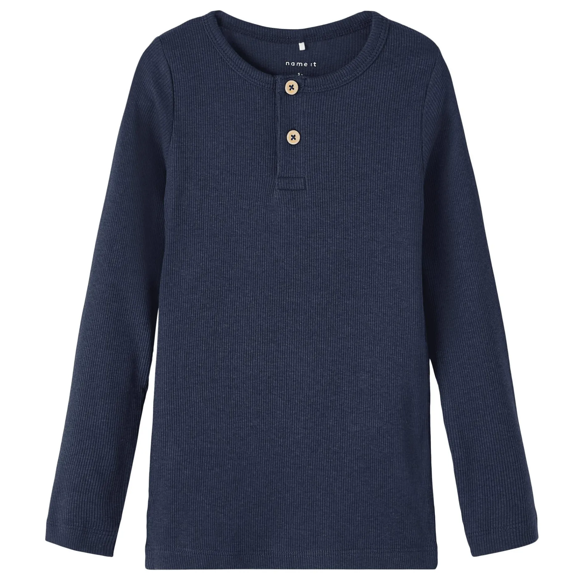 name it NMMKAB LS RIB HENLEY marine NOS Dark Sapphire DL FS25* Kleinkindmode|Oberteile