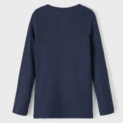 name it NMMKAB LS RIB HENLEY marine NOS Dark Sapphire DL FS25* Kleinkindmode|Oberteile