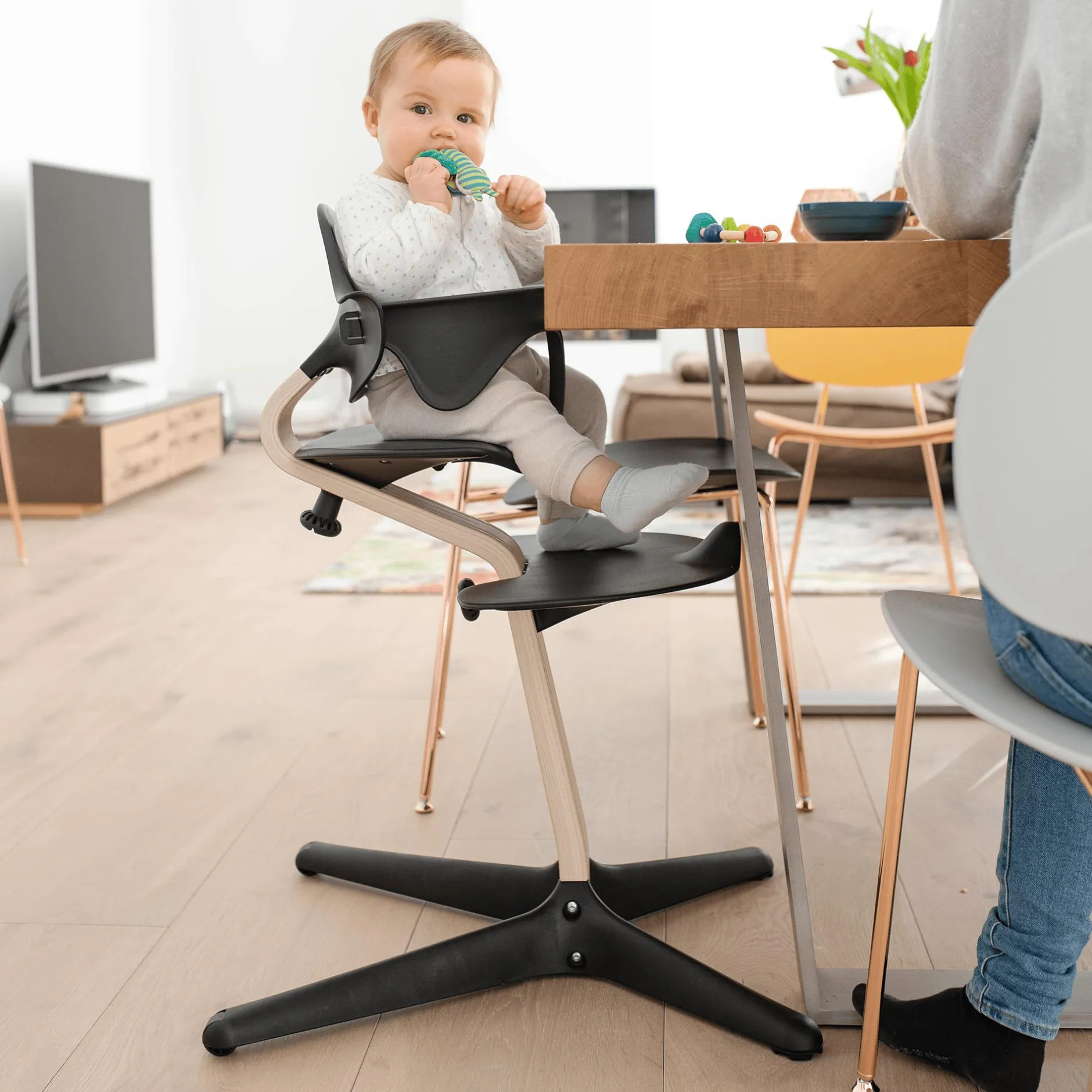 STOKKE Nomi® Baby Set Black* Hochstuhl Zubehör|Treppenhochstühle