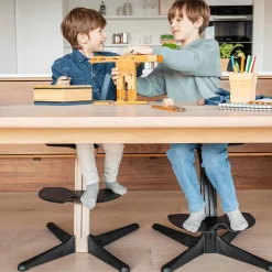STOKKE Nomi® Hochstuhl Buche Natural Black* Treppenhochstühle