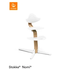 STOKKE Nomi® Hochstuhl Oak White* Treppenhochstühle