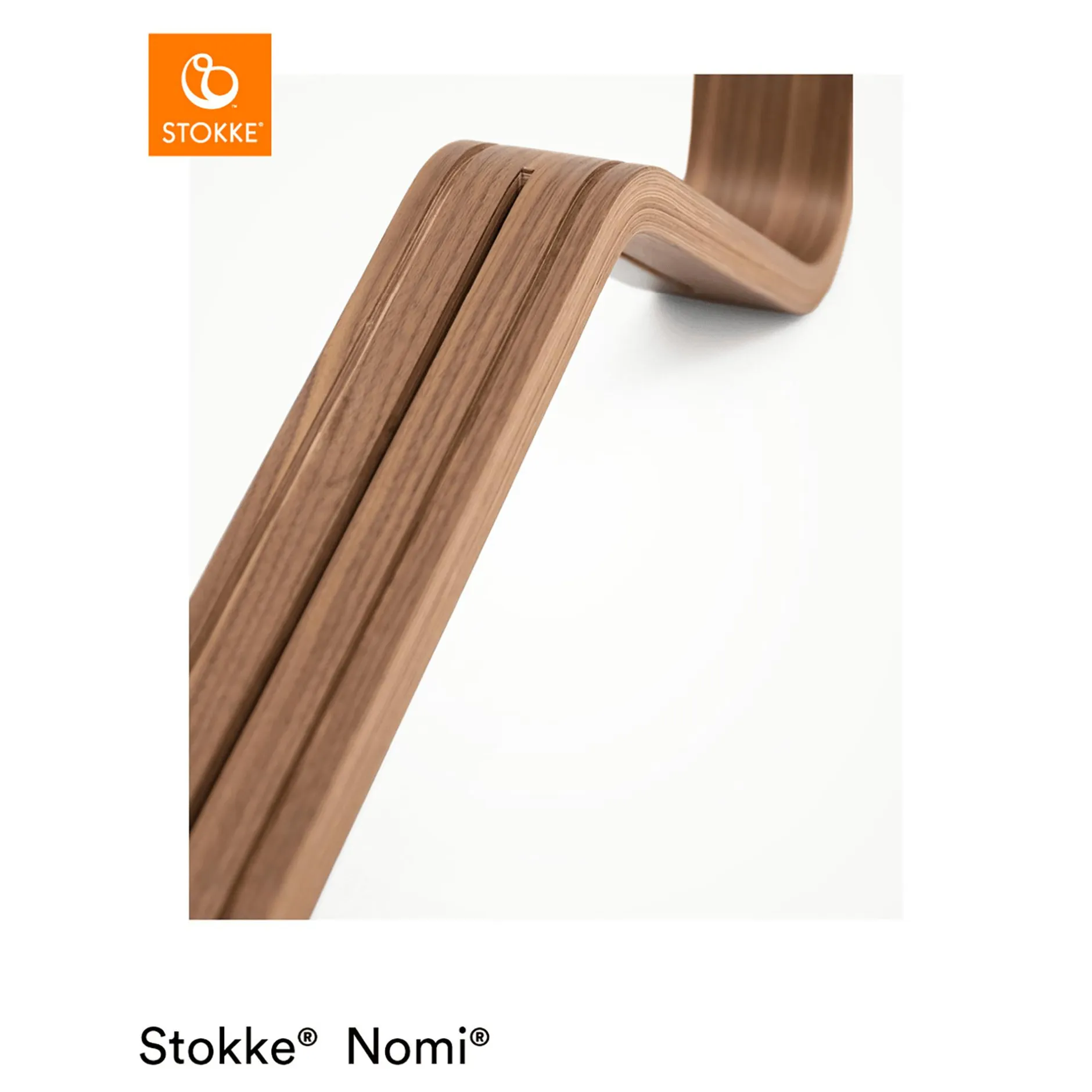 STOKKE Nomi® Hochstuhl Walnut Grey* Treppenhochstühle