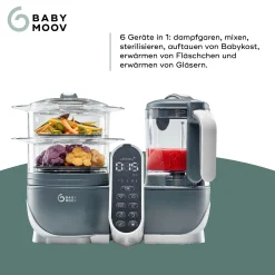 babymoov Nutribaby + Industrial Grey* Babykostwärmer