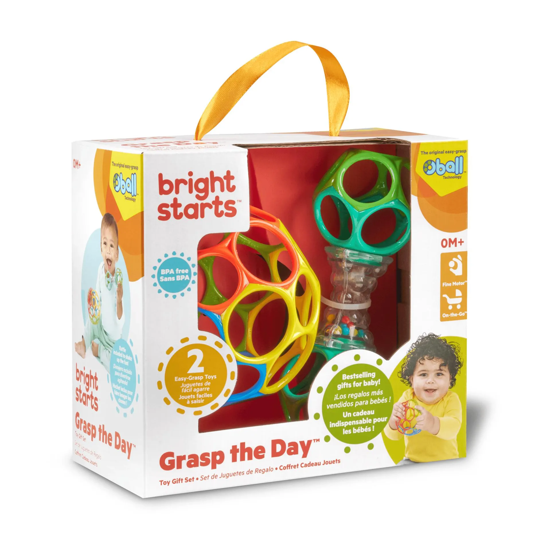 BrightStarts Oball-Geschenkset Grasp the Day* Rasseln & Greiflinge