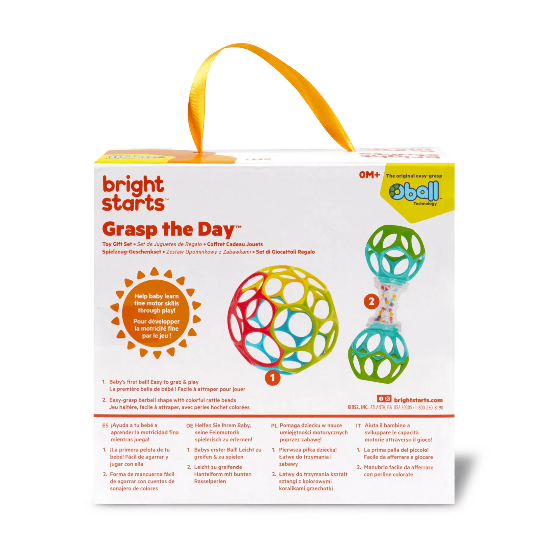 BrightStarts Oball-Geschenkset Grasp the Day* Rasseln & Greiflinge
