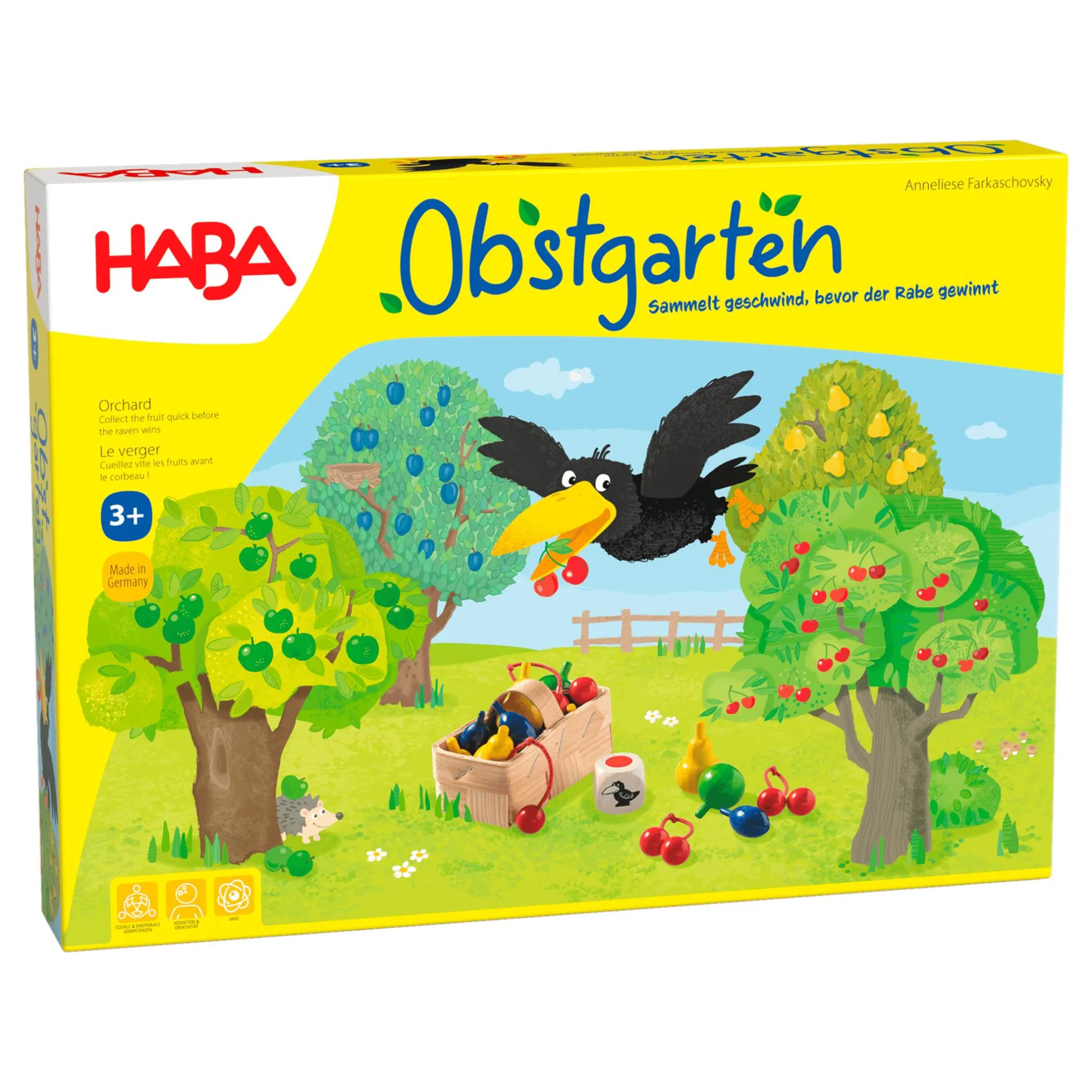 HABA Obstgarten*Kinder Lernspielzeug|Spielzeug Ab 3 Jahren
