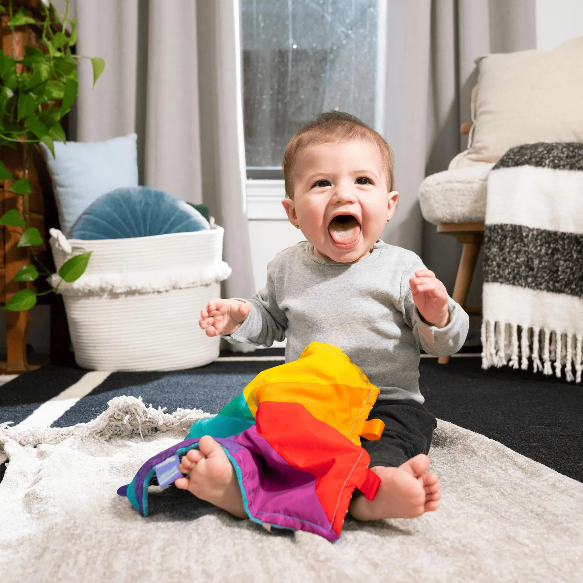 BrightStarts Oktopus Plüschtier mit Musik* Spieluhren|Kuscheltiere