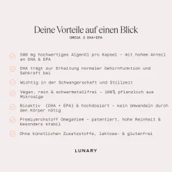 Lunary Omega 3* Hausapotheke|Nahrungsergänzung & Vitamine