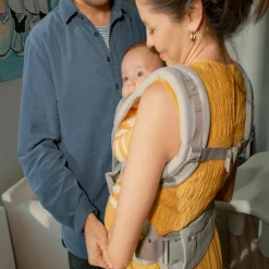 ERGObaby Omni Deluxe Cotton Pearl Grey* Babytragen