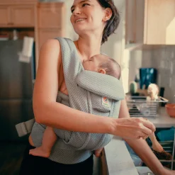 ERGObaby Omni Deluxe Mesh Pearl Grey* Babytragen