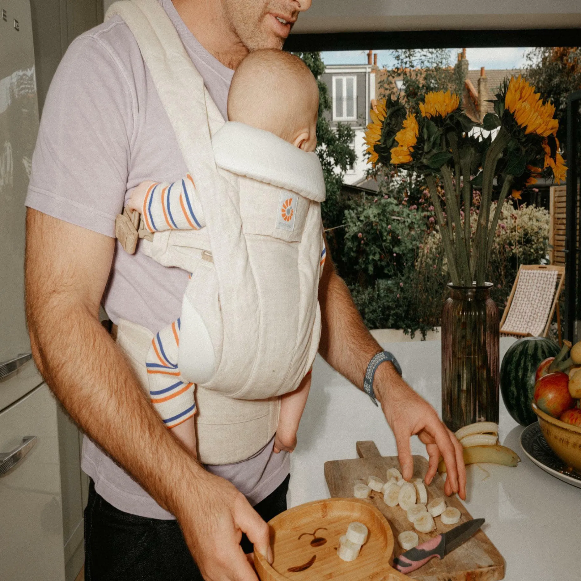 ERGObaby Omni Deluxe Natural Linen* Flaschen & Sauger|Babytragen