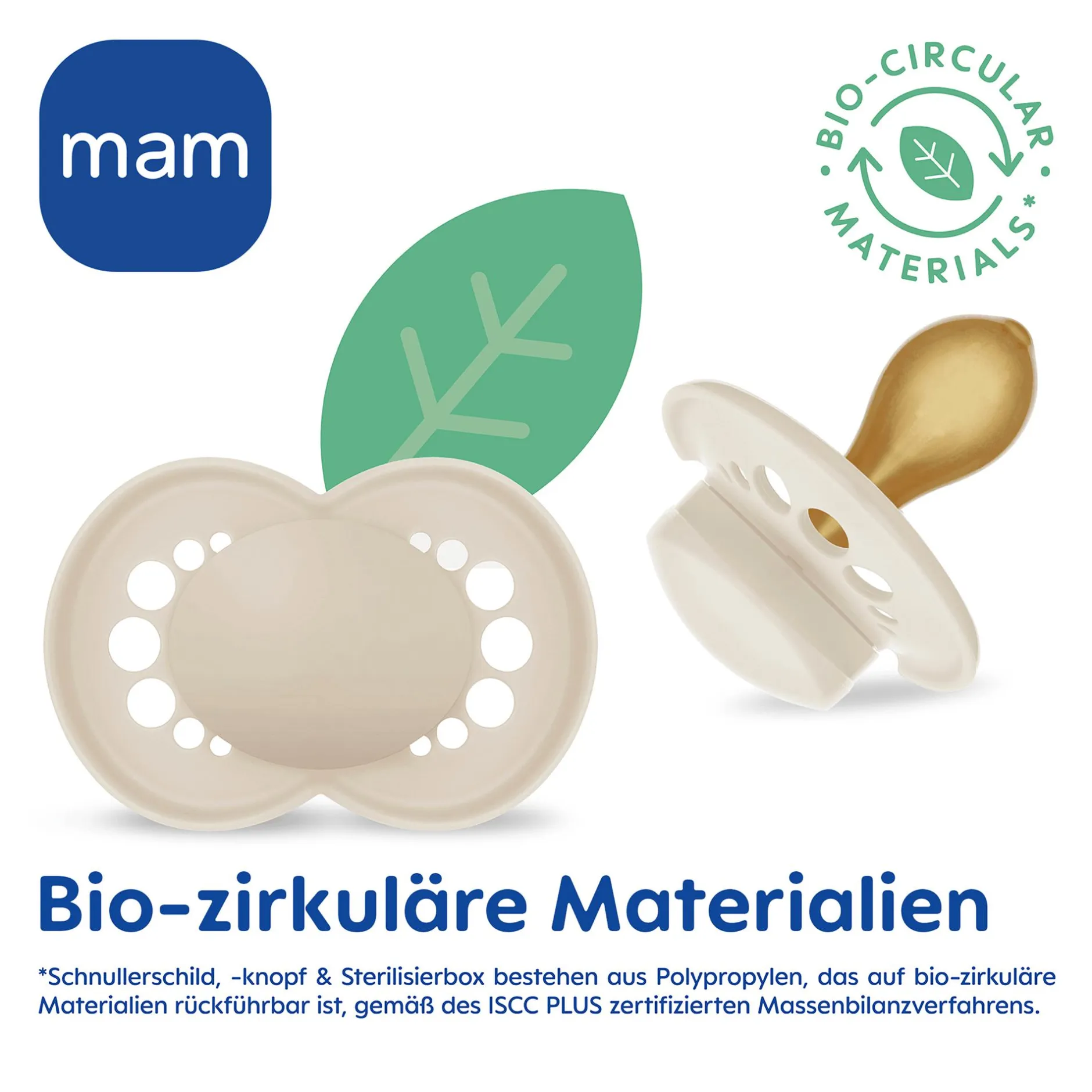 MAM Original matt Latex 0 - 6 Monate 2 Stück Hase/Reh* Schnuller