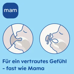 MAM Original matt Latex 0 - 6 Monate 2 Stück Hase/Reh* Schnuller