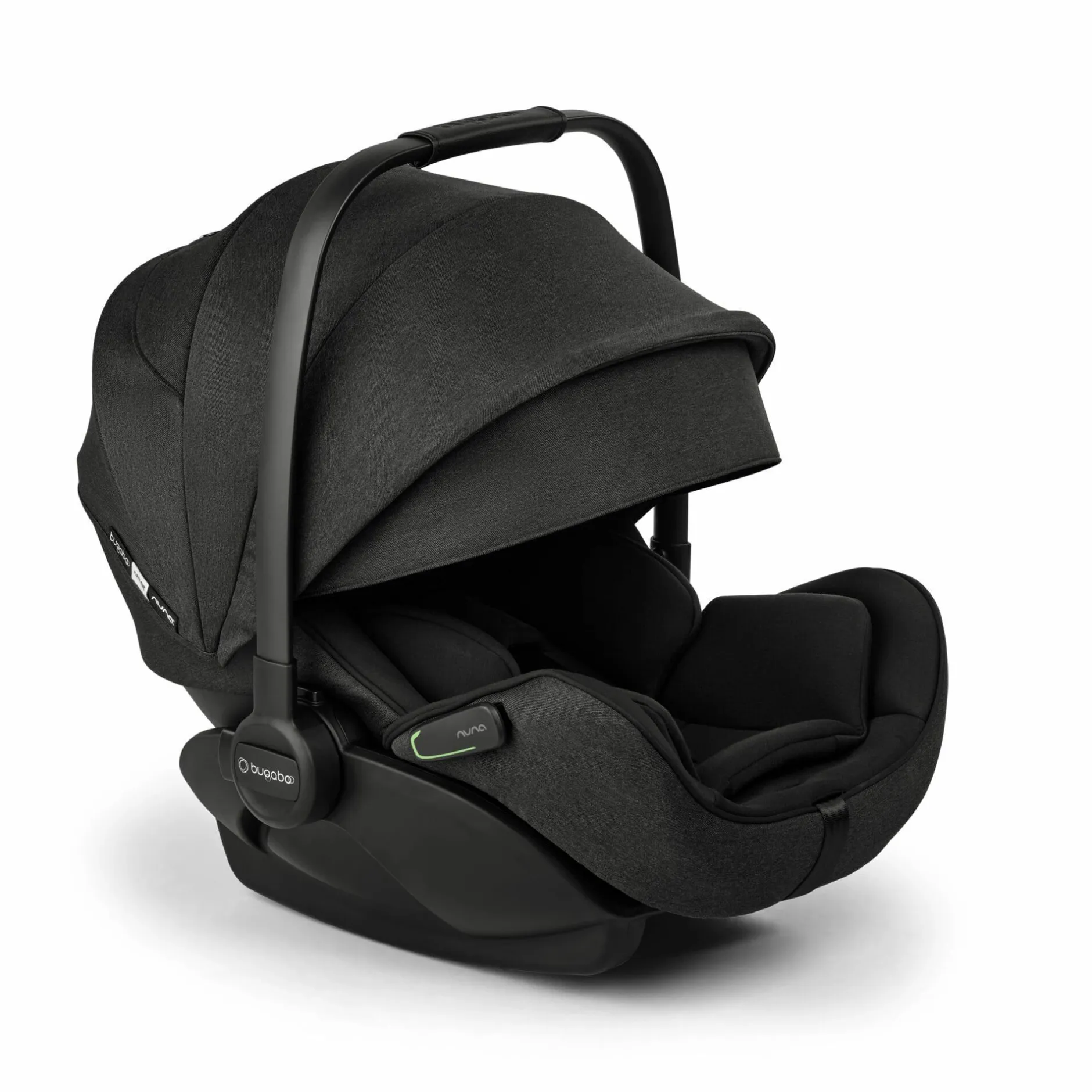 bugaboo Otter by nuna Mineral Washed Black*Kinder Babyschalen 0-13 Kg, Gruppe 0+